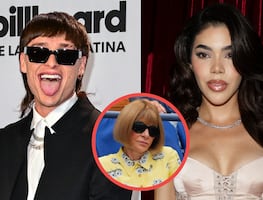 Anna Wintour ignora a Peso Pluma y Kenia Os en la Semana de la Moda de Nueva York. VIDEO