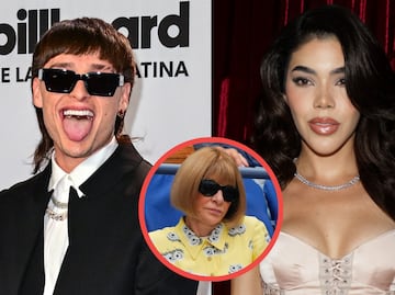 Anna Wintour ignora a Peso Pluma y Kenia Os en la Semana de la Moda de Nueva York. VIDEO
