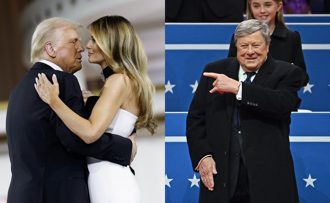 Donald Trump es solo dos años menor que el padre de Melania y abuelo de Barron. ¿Quién es? Foto: ANGELA WEISS / AFP / EFE / ANNA MONEYMAKER / POOL