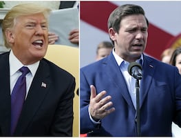 Trump critica a DeSantis y dice que solo él puede evitar otra Guerra Mundial