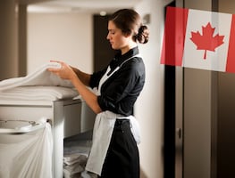 Hotel en Canadá lanza trabajo para personal de limpieza con salario de 17.34 dólares por hora