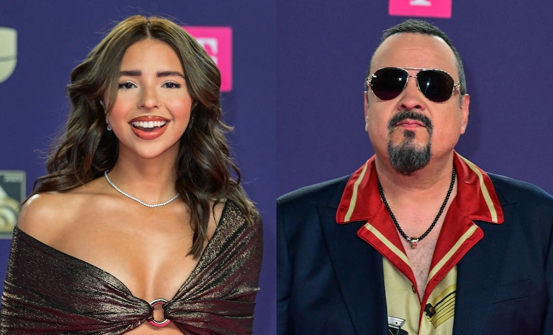 Pepe Aguilar defiende a Ángela: "Mi pobre hija, una niña enamorada, chiquita". Foto: Giorgio Viera / AFP