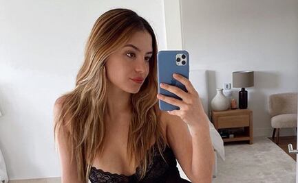 Sarah Kohan posa con lencería para sesión de fotos  