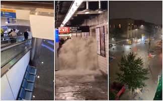Suman 13 muertos tras insólitas inundaciones en Nueva York