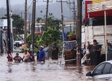 Desastre en Acapulco: Lluvias torrenciales y deslaves por tormenta John. IMÁGENES