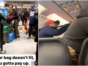 Video. Vacían avión en EU antes de despegue por pareja que no quería pagar por su equipaje