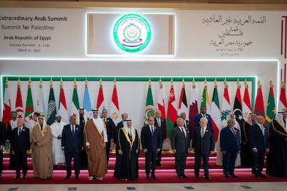 Líderes árabes respaldan plan egipcio sobre Gaza, una alternativa a la 'Riviera de Trump'