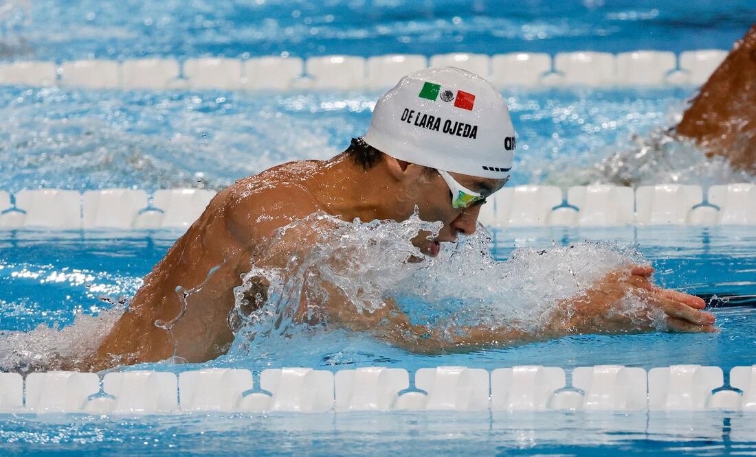 Juegos Olímpicos. Miguel de Lara, nadador mexicano, descalificado en los 100m pecho: “No tengo idea por qué lo hicieron”. Foto: EFE