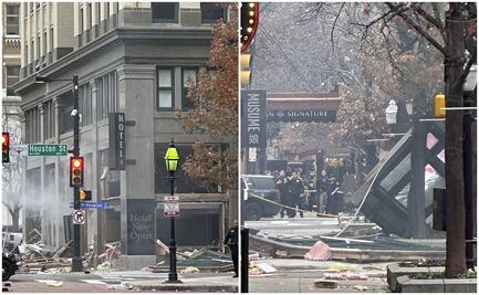 Explosión de gas natural en hotel en Texas deja al menos once heridos