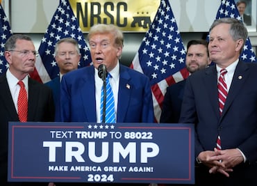 No solo Biden, a sus 78 años Trump muestra signos de envejecimiento