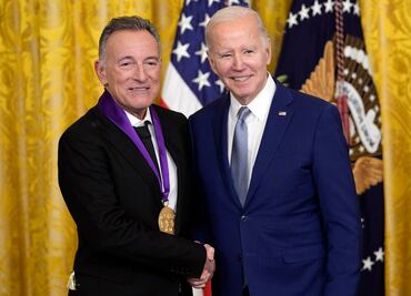 Biden premia a Springsteen y José Feliciano por su contribución a las artes