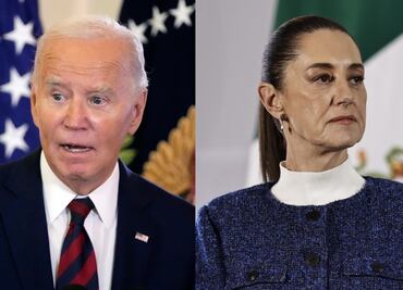 Biden agradece apoyo de Sheinbaum en decomiso de cargamento de fentanilo