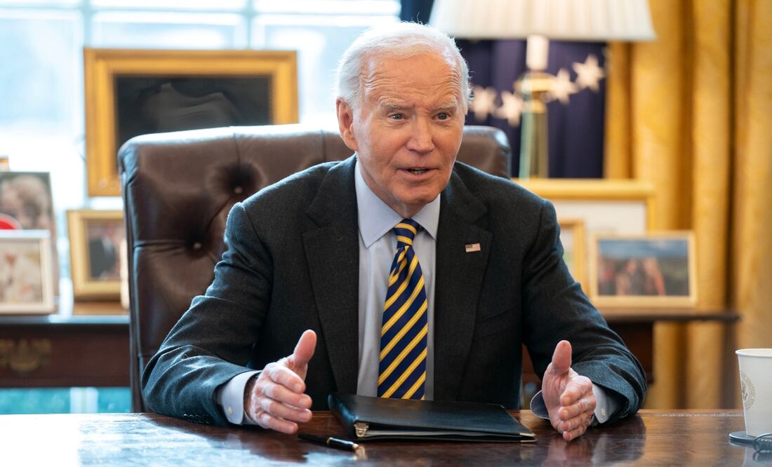 Biden se despedirá de la nación el miércoles 15 de enero desde la Oficina Oval en horario estelar. Foto: EFE