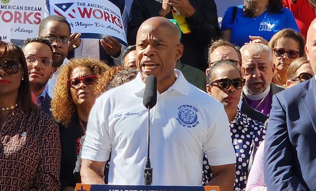 Acusan a alcalde de Nueva York de xenofobia por decir que migrantes “destruirán la ciudad”. Foto: EFE