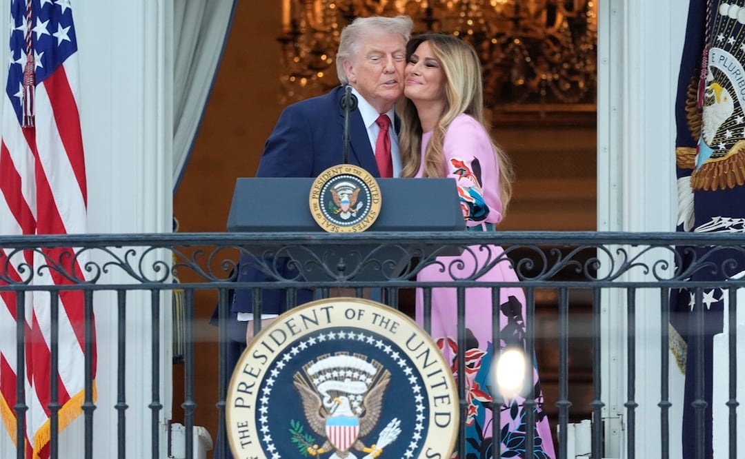 Trump desata escándalo tras frase sobre Melania: “Voy a deshacerme de ella”. Foto: (AP Photo/Manuel Balce Ceneta)