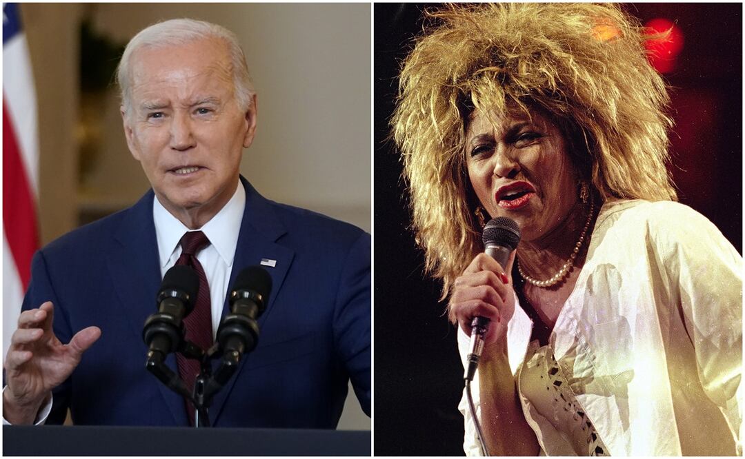 Biden celebra la vida de Tina Turner: "Cambió la música estadounidense para siempre". Foto: AP