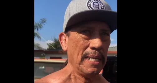 Actor latino Danny Trejo rescata a un bebé tras un accidente 
