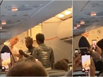 Video. Pasajero pide matrimonio a su novia en pleno vuelo desde NY
