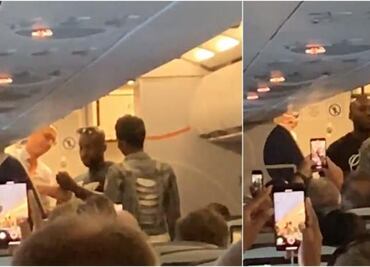 Video. Pasajero pide matrimonio a su novia en pleno vuelo desde NY