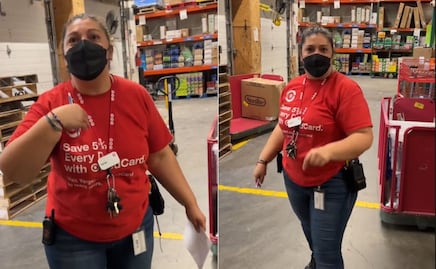 Latina enfrenta a trabajador hispano en tienda de Estados Unidos por no pronunciar su nombre en inglés. VIDEO