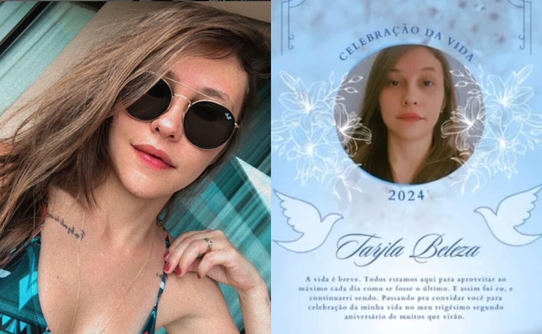 Joven asusta a sus amigos con invitación de cumpleaños con temática de funeral; “La vida es breve”. Foto: Instagram