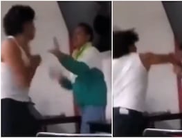 Indigna en redes video de alumno que golpea a profesor en universidad de Tulancingo: "Vuélvete a burlar de mi"