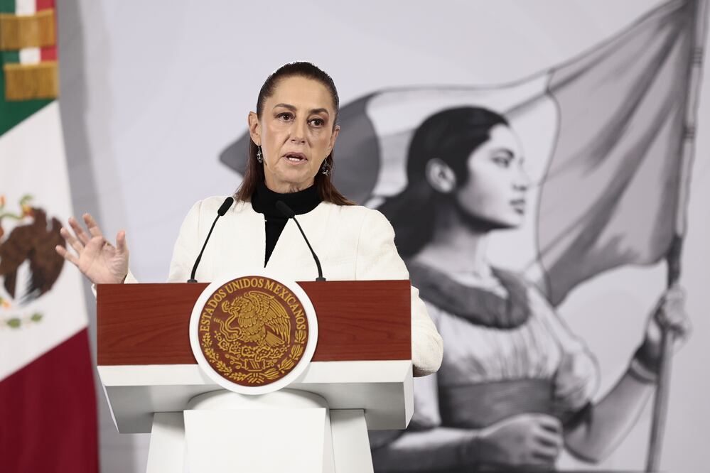 Claudia Sheinbaum descarta intervención de Estados Unidos en México tras crisis con Venezuela. Foto: EFE