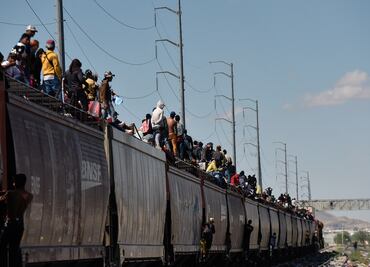 México descarta que los migrantes usen trenes de carga para llegar a la frontera