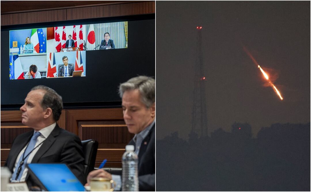 G7 exige a Irán "cesar ataques" contra Israel y amenaza con “tomar medidas”. Foto: EFE