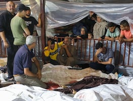 "Estamos horrorizados por el bombardeo al hospital de Gaza; ¡Ya basta!": Médicos Sin Fronteras