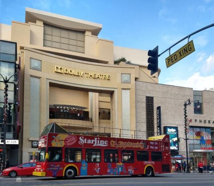 El costo de los tours por el Dolby Theatre, sede de los premios Oscar