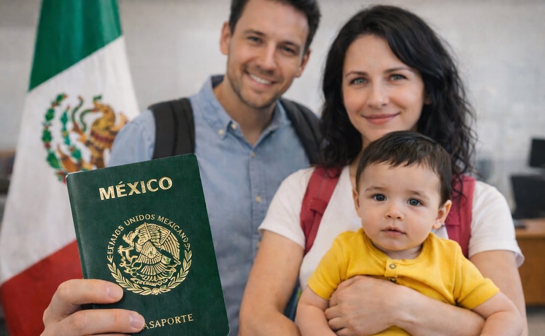 Pasaporte mexicano. Foto: Chat GPT