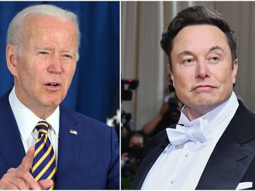 Biden le deseó a Musk "mucha suerte" en la Luna ante su pesimismo sobre la economía