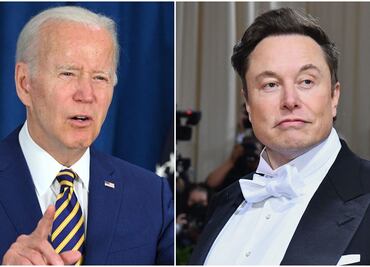 Biden le deseó a Musk "mucha suerte" en la Luna ante su pesimismo sobre la economía