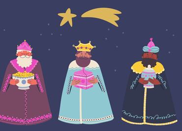 Historia de los Reyes Magos e imágenes para desear un ¡Feliz Día de Reyes!