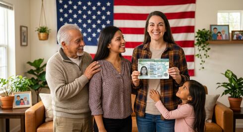 ¿Cómo solicitar la Green Card por medio de un familiar en Estados Unidos? Guía paso a paso 2026