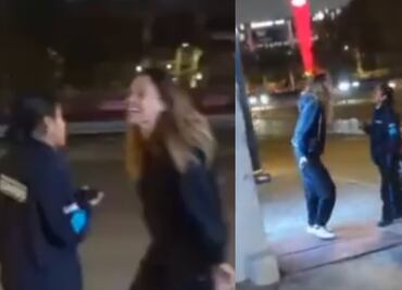 Exponen otro video de ‘Lady Racista’, ahora agrede a guardias de seguridad de su departamento