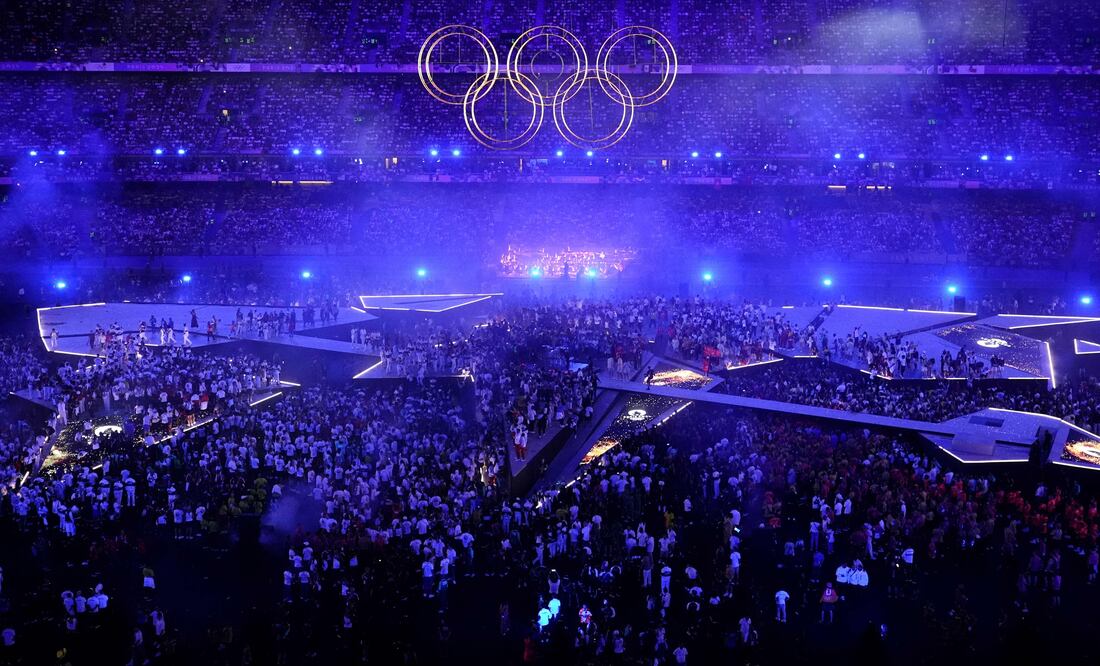 París le dice adiós a los Juegos Olímpicos 2024 con memorable ceremonia de clausura. Foto: AFP