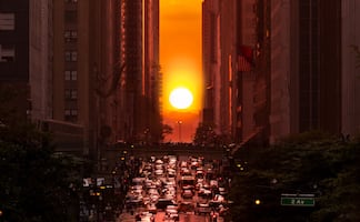 ¿Quieres ver el atardecer más bello? Conoce el 'Manhattanhenge' en Nueva York