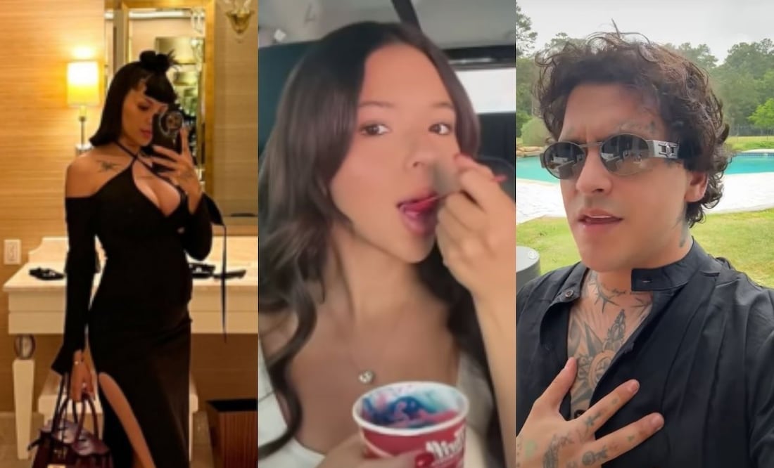 Como mermelada de Shakira, helado de Ángela Aguilar delataría infidelidad de Nodal | Fotos: Instagram @angela_aguilar_ // IG: @nodal // 'X' @FcCazzuArg
