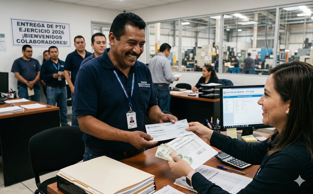 Reparto de Utilidades 2026: ¿Qué día de mayo cae el pago y quiénes lo reciben primero? Foto: IA