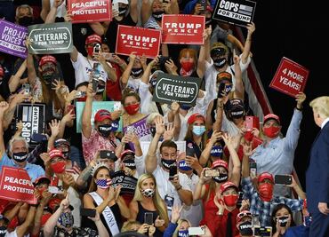 Coronavirus: Mitin de Donald Trump desata indignación en Nevada