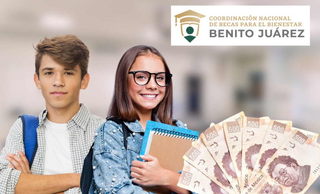 Beca Benito Juárez 2025 ¿Cuándo pagan los $1,900 pesos a estudiantes FECHA. Foto: Beca Benito Juárez / Canva