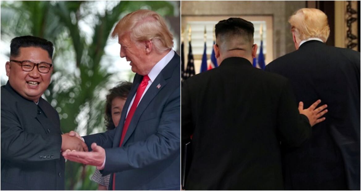 Trump trató a Kim como a un igual en una cumbre coreografiada
