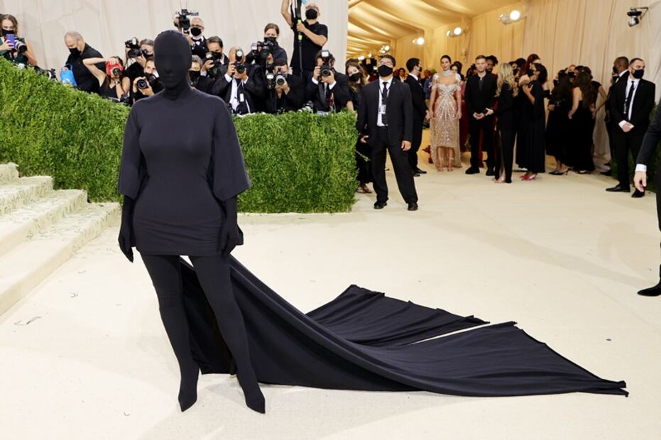 La explicación detrás del look de Kim Kardashian en el Met Gala 