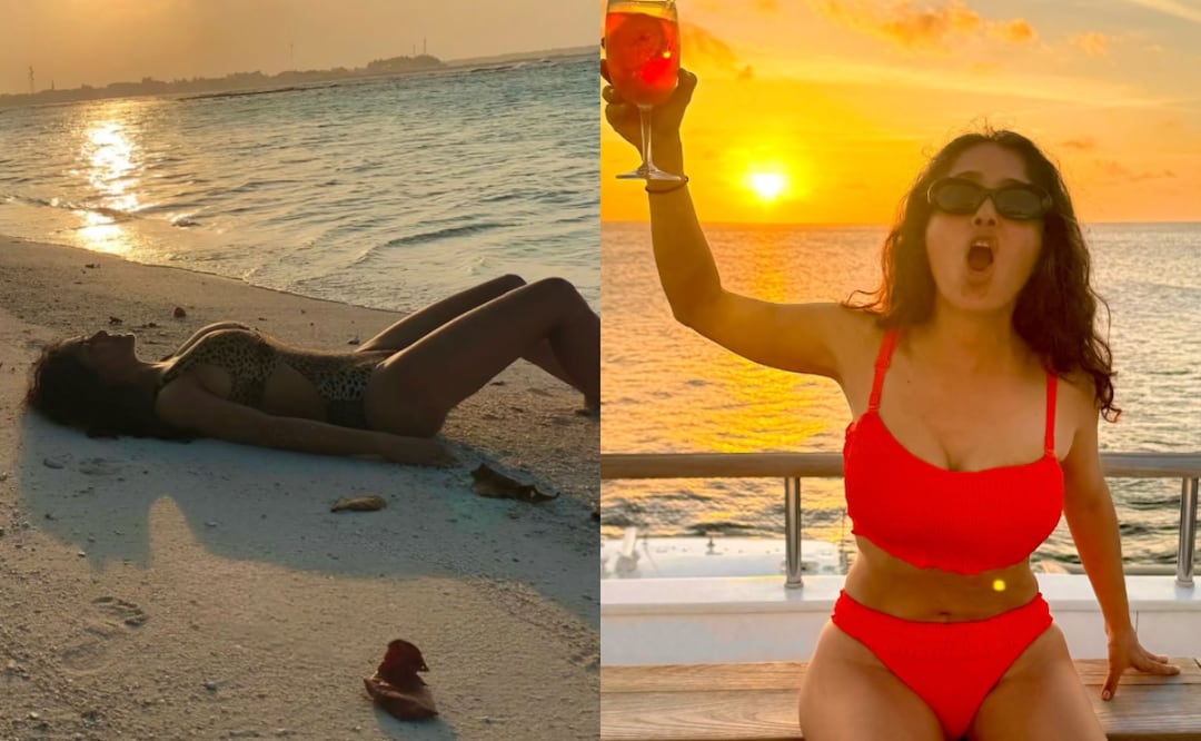 Salma Hayek cumple 60: las fotos en bikini que demuestran que los años no pasan por ella. Fotos: IG.