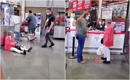 Mujer hace ‘berrinche’ por no querer usar cubrebocas en supermercado