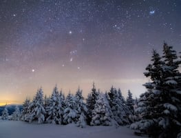 Así puedes ver la alineación del Hexágono Invernal, con seis de las estrellas más brillantes del cielo