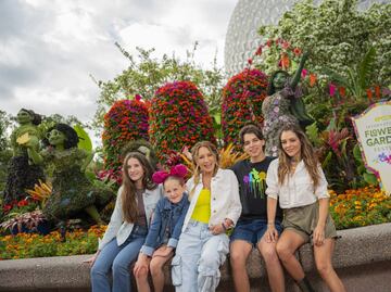 Geraldine Bazán y Gretell Valdez disfrutan las novedades de Walt Disney World en familia