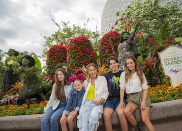 Geraldine Bazán y Gretell Valdez disfrutan las novedades de Walt Disney World en familia